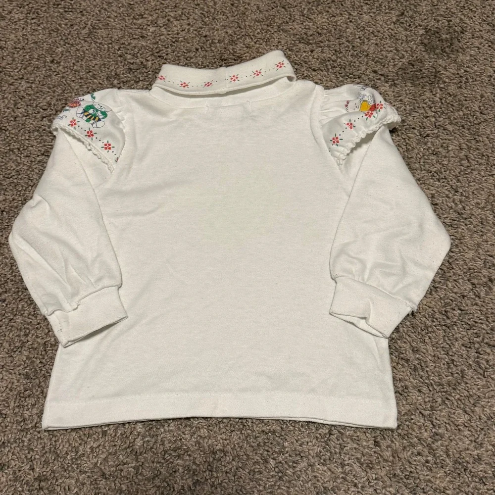 Vintage Oshkosh kitten shirt long sleeve 12 months